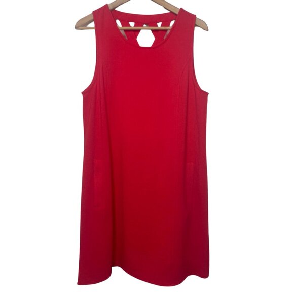 Jack by BB Dakota Dresses & Skirts - JACK BY BB DAKOTA | Women's Coral Woven Back Detail Mini Dress | Size L